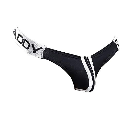 Mens Micro Thong Sexy Elastic Waistband Hot V-Shaped Pouch Enhancing Underwear