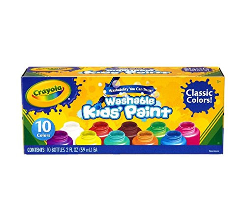 CYO541205 - Crayola Crayola Washable Kids Paint Set