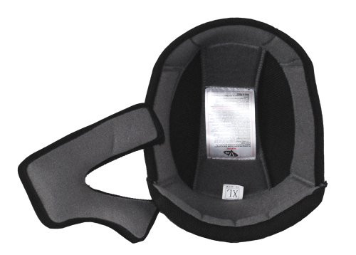 Vega Replacement Liner for Trak Full Face Karting Helmet -Grey Large-