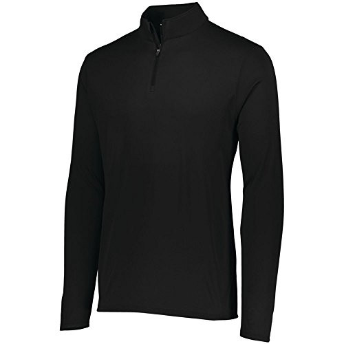Augusta Activewear Attain 1-4 Zip Pullover Black XX Large