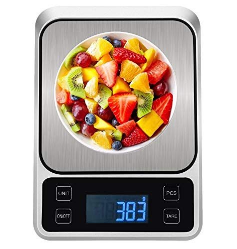 Digital Kitchen Scale SP-10000  Food Scale 11 lb 5 kg SilverResolution