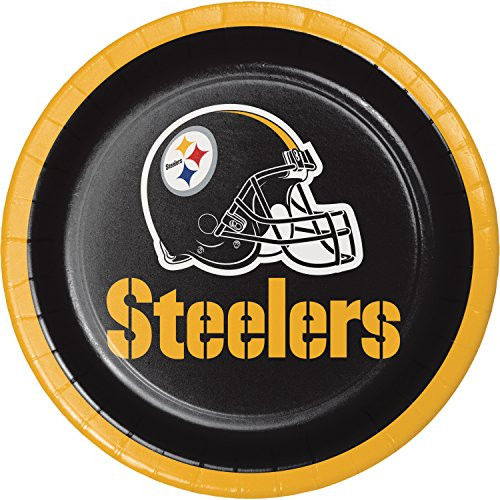 Pittsburgh Steelers Dessert Plates 24 ct