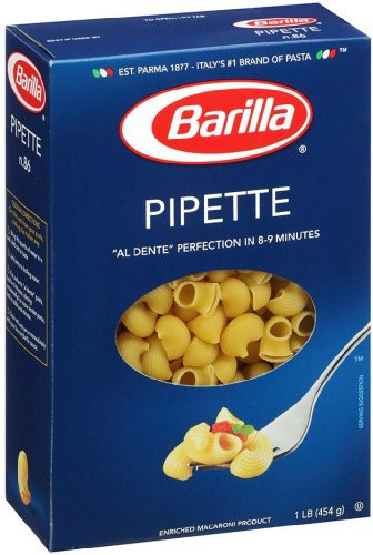Barilla Pasta Pipette 16 Ounce