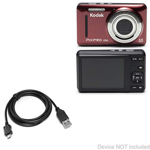 Kodak PixPro FZ53 Cable BoxWave -DirectSync Cable- Durable Charge and Sync Cable for Kodak PixPro FZ53