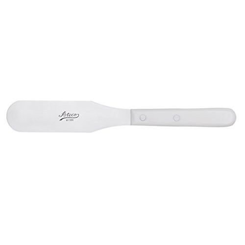 Ateco Straight Spatula with 6-Inch Stainless Steel Blade Plastic Handle Dishwasher Safe