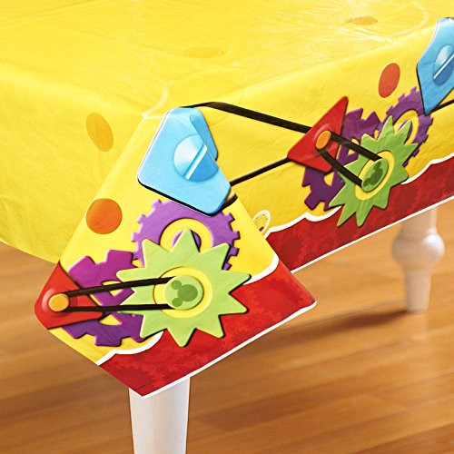 Mickey Mouse Playtime Plastic Table Cover - 54" X 96"