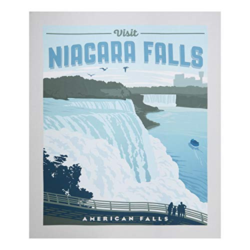 Riley Blake Designs Riley Blake Destinations Niagara Falls 36'' Panel Fabric Multi
