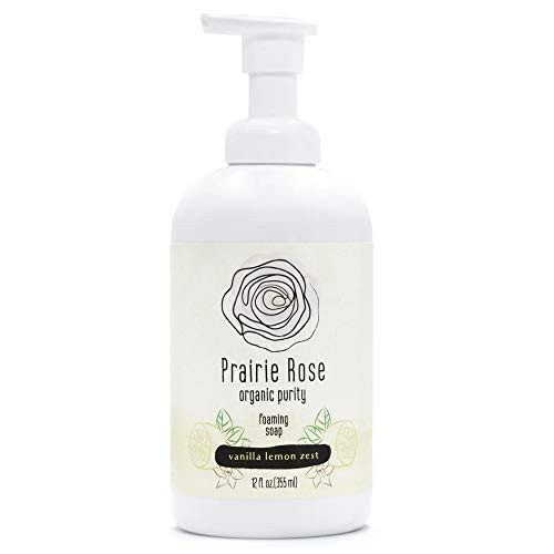 Organic Foaming Soap - Vegan Hand Soap  and  Body Foam Cleanser - Handcrafted in the USA - Lemon Zest -Lemon-