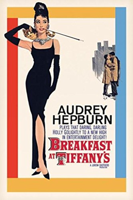 Pyramid America Breakfast at Tiffanys Audrey Hepburn Holly Golightly Romantic Comedy Movie Film Cool Wall Decor Art Print Poster 24x36 Pyramid America Breakfast at Tiffanys Audrey Hepburn Holly Golightly Romantic Comedy Movie Film Cool Wall Decor Art Print Poster 24x36