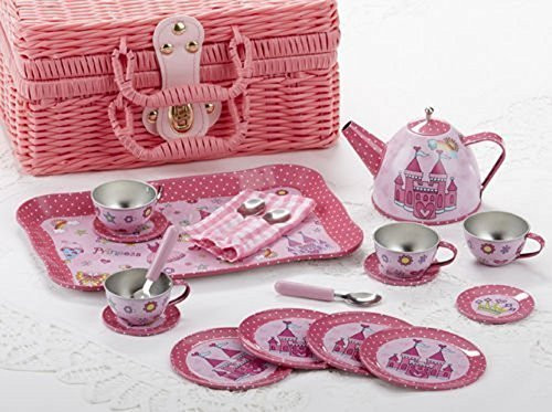 delton tin tea set