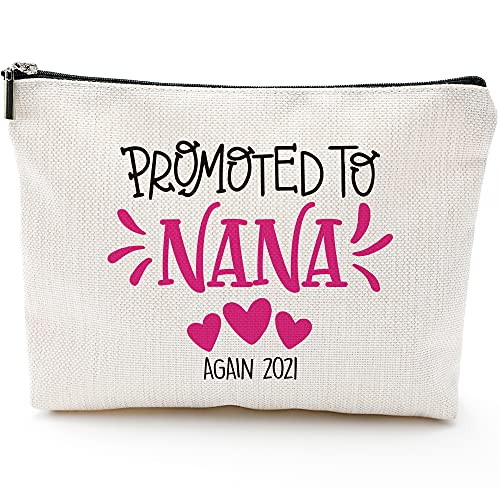 Nana Gifts Grandma Gifts for Grandma' Birthday Gifts for Nana Elderly Gifts Grandparents Gifts from Granddaughter Grandson Mothers Day Makeup Bag GiftsPromoted to Nana Again 2021 Nana Gifts Grandma Gifts for Grandma' Birthday Gifts for Nana Elderly Gifts Grandparents Gifts from Granddaughter Grandson Mothers Day Makeup Bag GiftsPromoted to Nana Again 2021