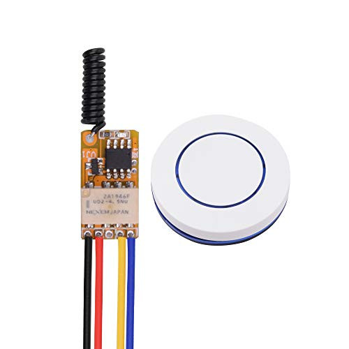 DC 5V 6V 9V 12V Remote Control Switch 433Mhz Remote Relay Universal Wireless Momentary Switch 433Mhz Transmitter and Receiver