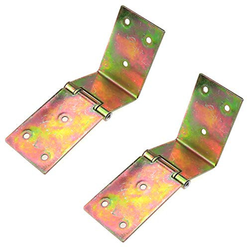 Tulead Iron Box Hinges Folding Hinge Toolbox Table Hinge Door Hinges Pack of 2 with Screws Tulead Iron Box Hinges Folding Hinge Toolbox Table Hinge Door Hinges Pack of 2 with Screws