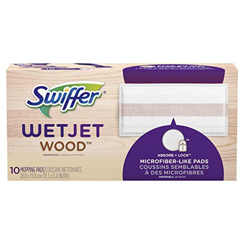 Swiffer Wetjet Wood Sweeping Cloth Refills 10Count