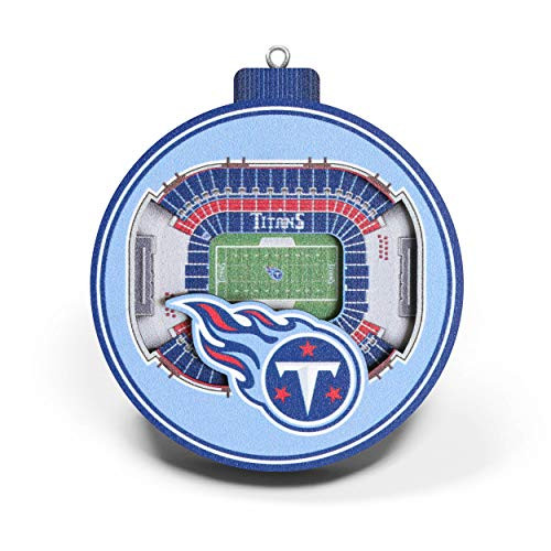 YouTheFan NFL Tennessee Titans 3D StadiumView Ornament3D StadiumView Ornament Team Colors Large
