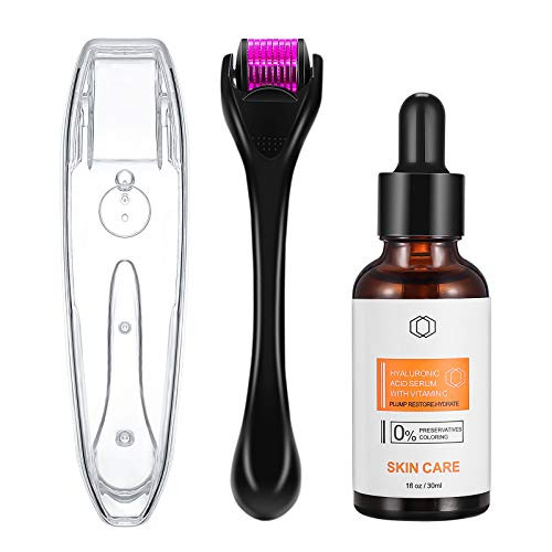 Frdxotion Anti Aging serum hyaluronic Acid serum.Facial Moisturizer Skin Care plus Derma Roller 0.25mm Frdxotion Anti Aging serum hyaluronic Acid serum.Facial Moisturizer Skin Care plus Derma Roller 0.25mm