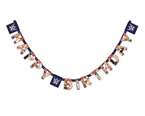 American Greetings WWE Birthday Party Banner