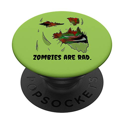 Zombies are Rad - Funny Cute Spooky Halloween Monster PopSockets Grip and Stand for Phones and Tablets Zombies are Rad - Funny Cute Spooky Halloween Monster PopSockets Grip and Stand for Phones and Tablets
