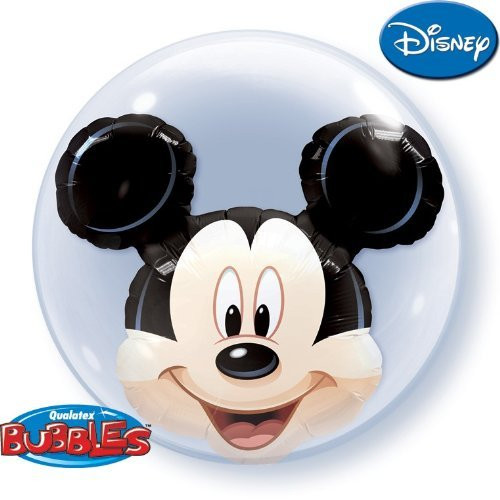 Mickey Mouse Qualatex 24" Double Bubble Balloon