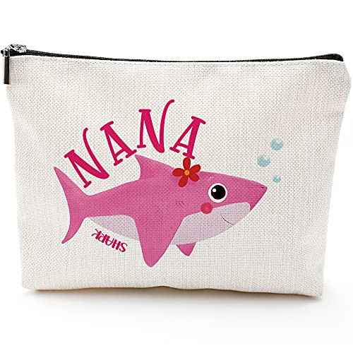 Nana Gifts Grandma Gifts for Grandma' Birthday Gifts for Nana Elderly Gifts Grandparents Gifts from Granddaughter Grandson Mothers Day Makeup Bag GiftsShark Nana Nana Gifts Grandma Gifts for Grandma' Birthday Gifts for Nana Elderly Gifts Grandparents Gifts from Granddaughter Grandson Mothers Day Makeup Bag GiftsShark Nana