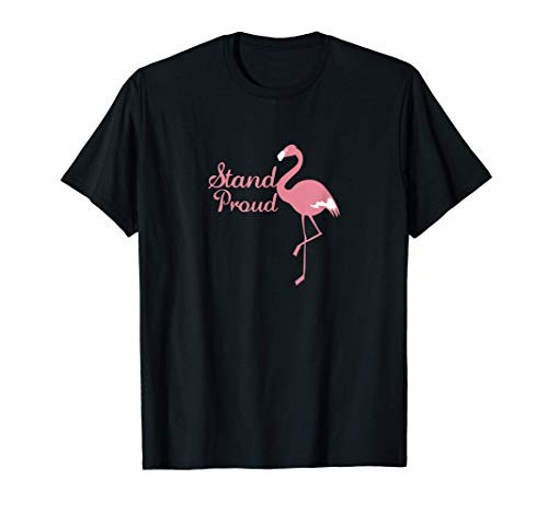 Cute Flamingo Don't Make Me Put My Foot Down Funny Flamingo T-Shirt