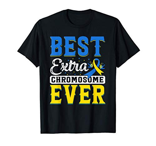 Extra Chromosome Down Syndrome Awareness Trisonomy 21 T-Shirt