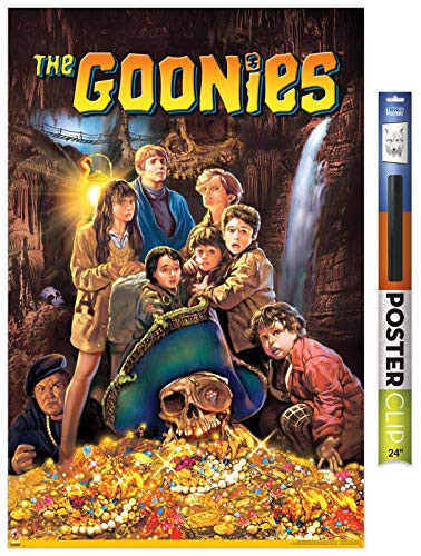 Trends International Goonies-One Sheet Wall Poster 22.375" x 34" Poster  and  Clip Bundle