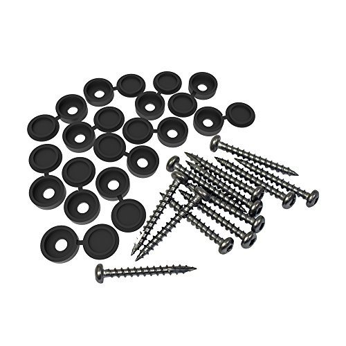 Barrette Outdoor Living 73025527 2X4 Fastener Kit -12PK- -Black Sheeting