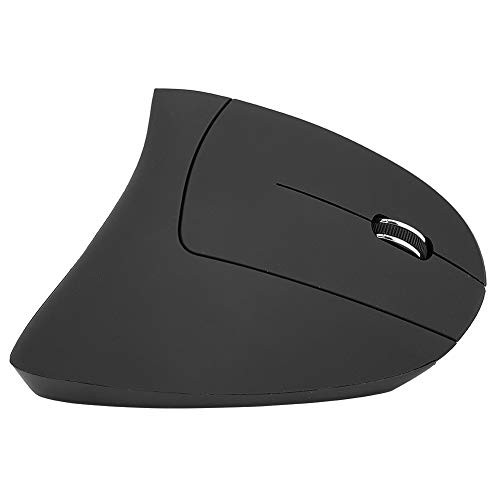 Wireless Mouse 1600DPI Wireless Ergonomic Mouse Wireless Ergonomic Vertical Gaming Mouse for PC-Laptop-Black-