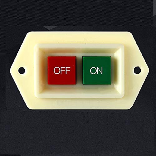 LC3-10 Drill Press Switch AC 220-380V 10A I-O Start Stop Self-Locking Push Button Switch