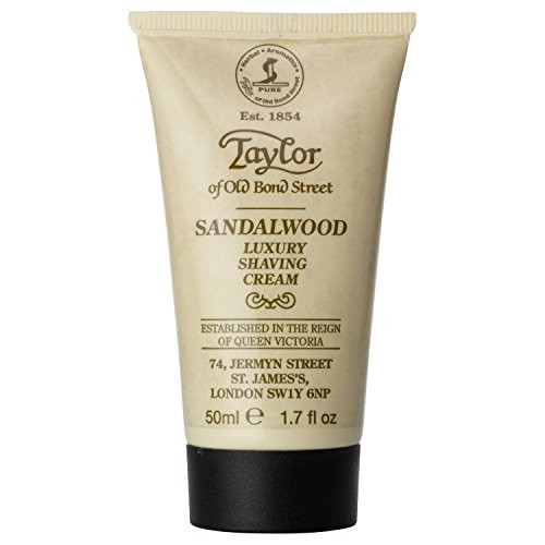 Taylor of Old Bond Street Shaving Cream Tube Sandalwood 50ml Taylor of Old Bond Street Shaving Cream Tube Sandalwood 50ml