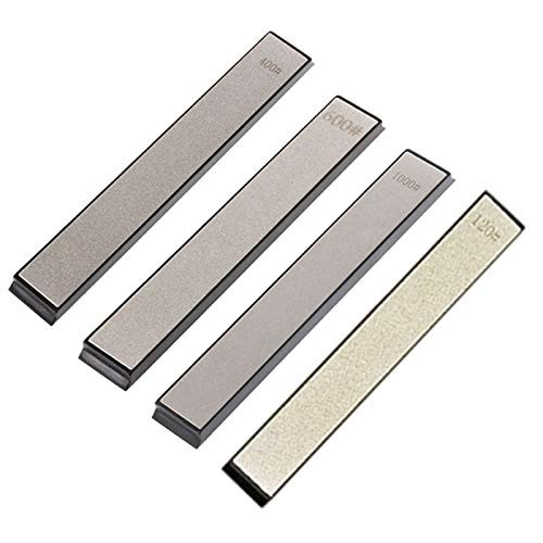 Varadyle 120 400 600 1000 Grit Diamond Sharpener Kitchen Tool 4 Piece Set Sharpening Stone Knife Sharpening Grinding