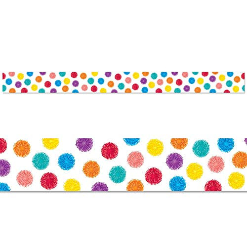 Creative Teaching Press Pom Dots Classroom Border -8759-