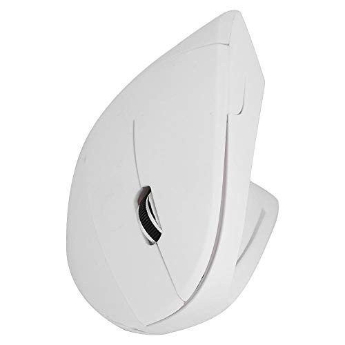 yuytee Vertical Mouse 2.4Ghz Optical 1600DPI Wireless Ergonomic Vertical Gaming Mouse Non-delay Vertical Optical Mouse for PC-Laptop for Game Home Office Net Bar-02-