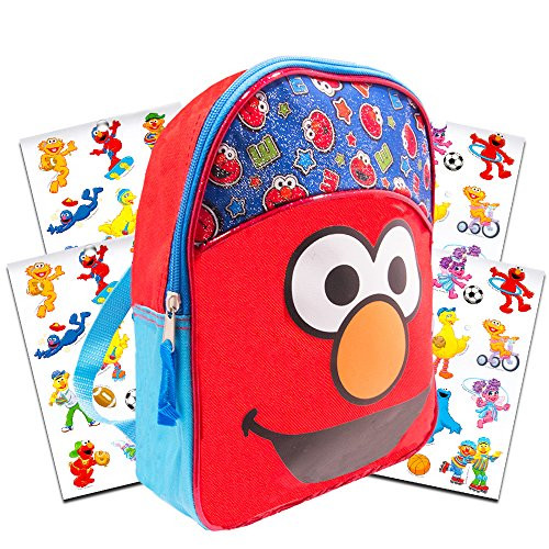 Sesame Street Elmo Preschool Backpack Toddler (11" Mini Backpack)