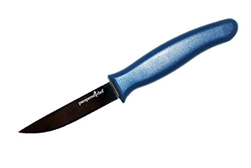 The Pampered Chef Small Paring Knife Blue 100034