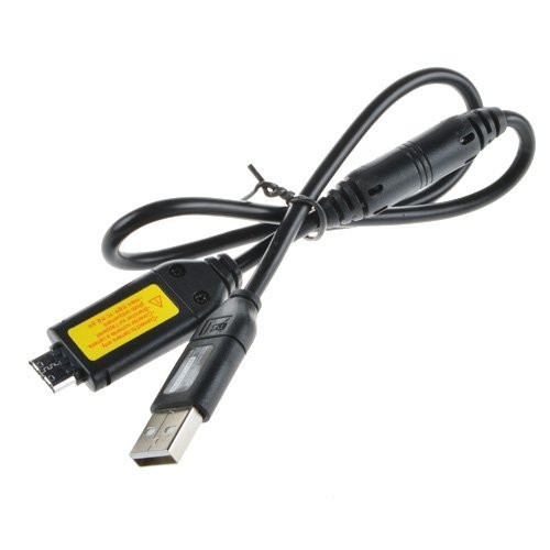 SLLEA USB Battery Charger plusData SYNC Cable Cord for Samsung ST71 CL5 CL80 WB5500 Camera