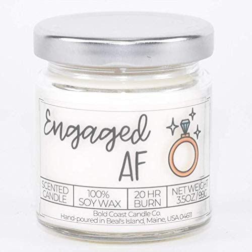Engaged AF Scented Soy Candle -Pumpkin Chai 3.5 oz-