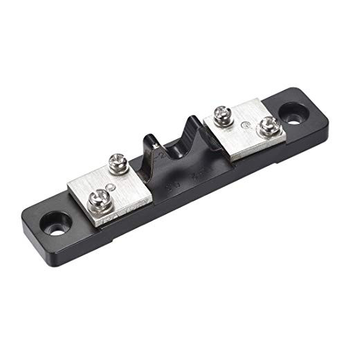 uxcell Shunt Resistor 15A 75mV for DC Current Ammeter Analog Panel Meter External FL-2 Shunt Resistance Divider