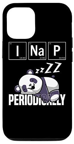 iPhone 12-12 Pro I Nap Periodically Cute Funny Chemistry Periodic Table Panda Case
