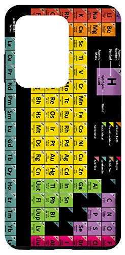 Galaxy S20 Ultra Periodic Table Elements Science Chemistry Cool Teacher Gifts Case