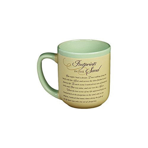 Abbey Gift Abbey  and  CA Gift Footprints Mug 16 oz Multicolor