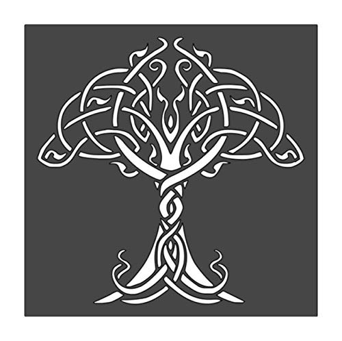 5.5" x 5.5" Stencil Celtic Tree of Life