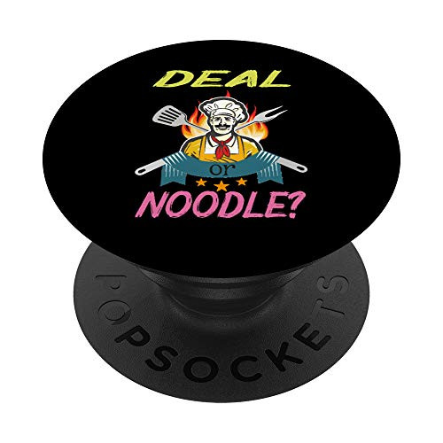 Chef Cook BBQ Grill Pizza Kitchen Cooking Barbecue PopSockets PopGrip- Swappable Grip for Phones  and  Tablets