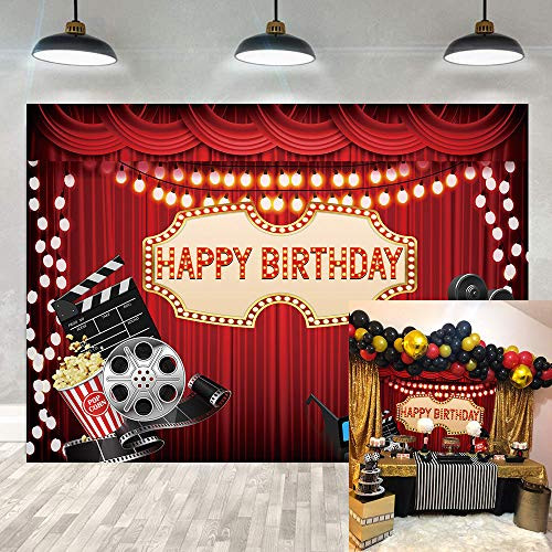 Hollywood Movie Night Backdrop Birthday Party Hollywood Red Carpet Movie Theme Photography Background Children Star Movie Theme Birthday Party Decoration Celebration Photo Shoot Props 7x5FT Hollywood Movie Night Backdrop Birthday Party Hollywood Red Carpet Movie Theme Photography Background Children Star Movie Theme Birthday Party Decoration Celebration Photo Shoot Props 7x5FT