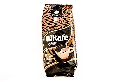 Coffe Lukafe Intense - Café Lukafe Intenso 500 Gr -17.6 Oz-Roastedand Ground flavor and medium color