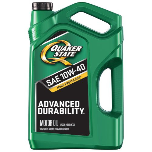 Quaker State 550044961 Advanced Durability 10W-40 Motor Oil (SN), 5 quart Quaker State 550044961 Advanced Durability 10W-40 Motor Oil (SN), 5 quart
