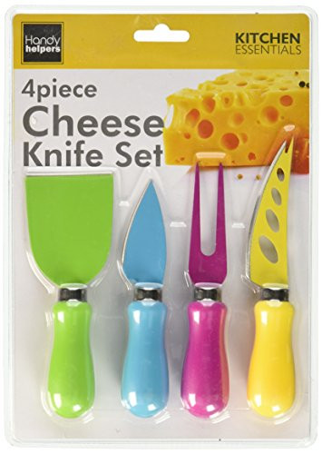 Kole Easy Grip Cheese Knife Set Regular Multicolor