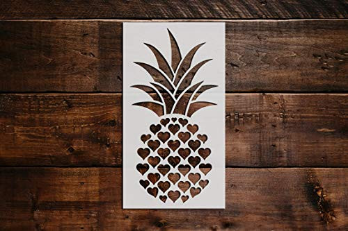Pineapple Stencil DIY Reusable Craft and Painting Wall Stencils - 394 -8.5"x11"-