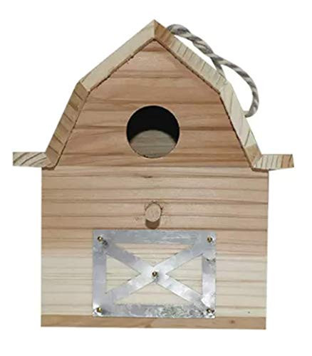 Nikki's Knick Knacks Unfinished Ready to Paint Wood Barn Birdhouse